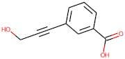 3-(3-Hydroxyprop-1-ynyl)benzoic acid 95%