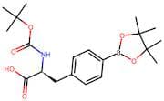 (S)-2-((tert-Butoxycarbonyl)amino)-3-(4-(4,4,5,5-tetramethyl-1,3,2-dioxaborolan-2-yl)phenyl)propan…