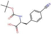 (S)-2-((tert-Butoxycarbonyl)amino)-3-(4-cyanophenyl)propanoic acid