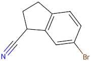 6-Bromo-2,3-dihydro-1H-indene-1-carbonitrile