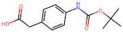 4-[[(1,1-Dimethylethoxy)carbonyl]amino]benzeneacetic acid