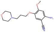 2-Amino-4-methoxy-5-(3-morpholinopropoxy)benzonitrile