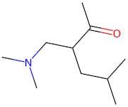 3-((Dimethylamino)methyl)-5-methylhexan-2-one