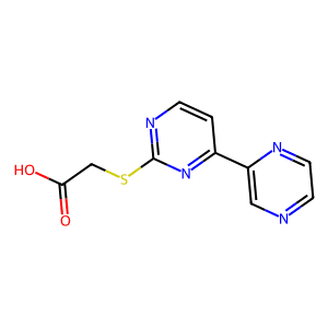 [(4-Pyrazin-2-ylpyrimidin-2-yl)thio]acetic acid