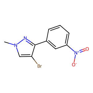 4-Bromo-1-methyl-3-(3-nitrophenyl)-1H-pyrazole