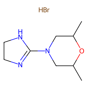 4-(4,5-Dihydro-1H-imidazol-2-yl)-2,6-dimethylmorpholine hydrobromide