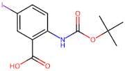 2-((Tert-butoxycarbonyl)amino)-5-iodobenzoic acid