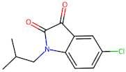 5-Chloro-1-isobutylindoline-2,3-dione