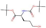 (S)-tert-Butyl 2-((tert-butoxycarbonyl)amino)-5-hydroxypentanoate