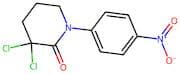 3,3-Dichloro-1-(4-nitrophenyl)piperidin-2-one