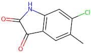 6-Chloro-5-methylindoline-2,3-dione