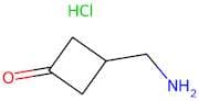 3-(Aminomethyl)cyclobutan-1-one hydrochloride