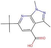 6-(tert-Butyl)-1,3-dimethyl-1H-pyrazolo[3,4-b]pyridine-4-carboxylic acid