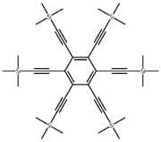 1,2,3,4,5,6-Hexakis((trimethylsilyl)ethynyl)benzene