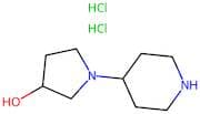 1-(Piperidin-4-yl)pyrrolidin-3-ol dihydrochloride
