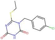 1-(4-Chlorobenzyl)-6-(ethylthio)-1,3,5-triazine-2,4(1H,3H)-dione