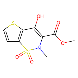 Methyl 4-hydroxy-2-methyl-2H-thieno[2,3-e][1,2]thiazine-3-carboxylate 1,1-dioxide