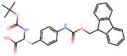 (R)-3-(4-((((9H-Fluoren-9-yl)methoxy)carbonyl)amino)phenyl)-2-((tert-butoxycarbonyl)amino)propanoi…