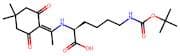 N6-(tert-Butoxycarbonyl)-N2-(1-(4,4-dimethyl-2,6-dioxocyclohexylidene)ethyl)-L-lysine