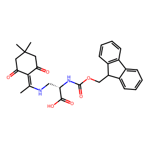 (S)-2-((((9H-Fluoren-9-yl)methoxy)carbonyl)amino)-3-((1-(4,4-dimethyl-2,6-dioxocyclohexylidene)eth…