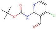tert-Butyl N-(4-chloro-3-formylpyridin-2-yl)carbamate