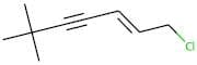 1-Chloro-6,6-dimethylhept-2-en-4-yne