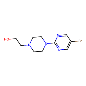 2-[4-(5-Bromopyrimidin-2-yl)piperazin-1-yl]ethan-1-ol