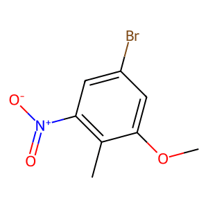 5-Bromo-1-methoxy-2-methyl-3-nitrobenzene