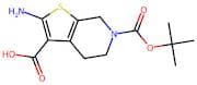 2-Amino-6-(tert-butoxycarbonyl)-4,5,6,7-tetrahydrothieno[2,3-c]pyridine-3-carboxylic acid