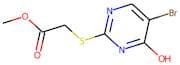 Methyl [(5-bromo-4-hydroxypyrimidin-2-yl)thio]acetate