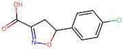 5-(4-Chlorophenyl)-4,5-dihydroisoxazole-3-carboxylic acid