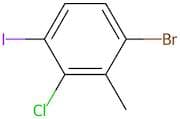 1-Bromo-3-chloro-4-iodo-2-methylbenzene