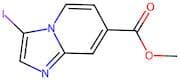 3-Iodoimidazo[1,2-a]pyridine-7-carboxylic acid methyl ester