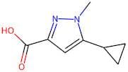 5-Cyclopropyl-1-methyl-1H-pyrazole-3-carboxylic acid