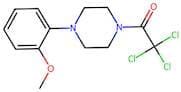 2,2,2-Trichloro-1-(4-(2-methoxyphenyl)piperazin-1-yl)ethanone
