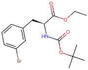 (S)-Ethyl 3-(3-bromophenyl)-2-((tert-butoxycarbonyl)amino)propanoate