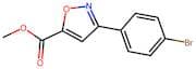Methyl 3-(4-bromophenyl)isoxazole-5-carboxylate