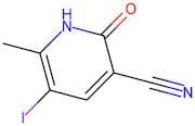 5-Iodo-6-methyl-2-oxo-1,2-dihydropyridine-3-carbonitrile