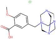 1-(3-Carboxy-4-methoxybenzyl)-1,3,5,7-tetraazaadamantan-1-ium chloride