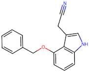 2-[4-(benzyloxy)-1h-indol-3-yl]acetonitrile