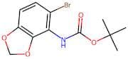 tert-Butyl (5-bromobenzo[d][1,3]dioxol-4-yl)carbamate