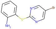 2-(5-Bromopyrimidin-2-yl)thio]aniline