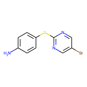 4-[(5-Bromopyrimidin-2-yl)sulphanyl]aniline