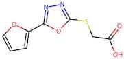 2-{[5-(furan-2-yl)-1,3,4-oxadiazol-2-yl]sulfanyl}acetic acid