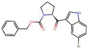 (S)-benzyl 2-(5-bromo-1H-indole-3-carbonyl)pyrrolidine-1-carboxylate