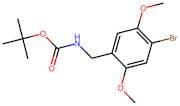 tert-Butyl 4-bromo-2,5-dimethoxybenzylcarbamate
