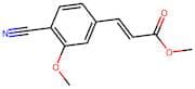 (E)-Methyl 3-(4-cyano-3-methoxyphenyl)acrylate