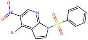 4-Bromo-5-nitro-1-(phenylsulfonyl)-1H-pyrrolo[2,3-b]pyridine