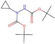 Di-tert-butyl 1-cyclopropylhydrazine-1,2-dicarboxylate