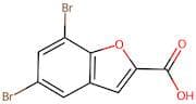 5,7-Dibromo-1-benzofuran-2-carboxylic acid